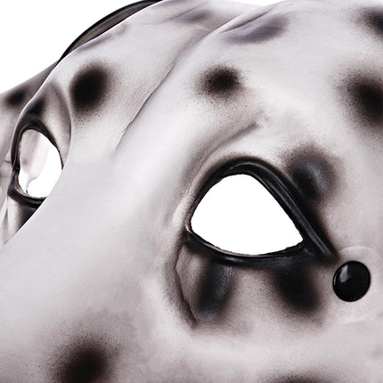 keland Dog Mask Dalmatian Mask Puppy Mask Halloween Animal Mask Scary Mask Costume Mask for Adults (Style-D)