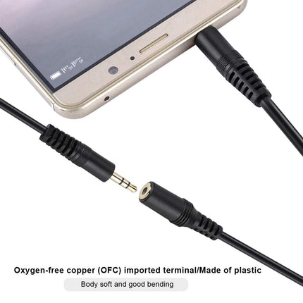 Heli pikenduskaabel, 3,5 mm stereopistiku pikenduskaabel, 3,5 mm aux-pikenduskaabel, mis ühildub kõrvaklappide, mobiiltelefonide, kõlarite jms-ga (30 m)