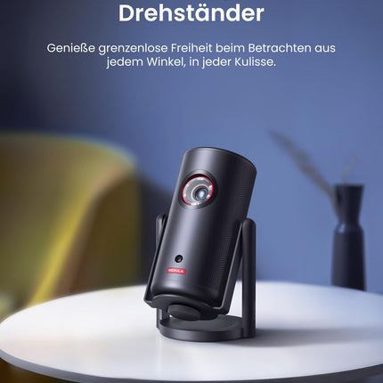 NEBULA Capsule Gimbal Stand, 0-360 kraadi vertikaalne ja horisontaalne reguleeritav vaatenurk, 3 sekundit lihtne paigaldus, Capsule seeriale