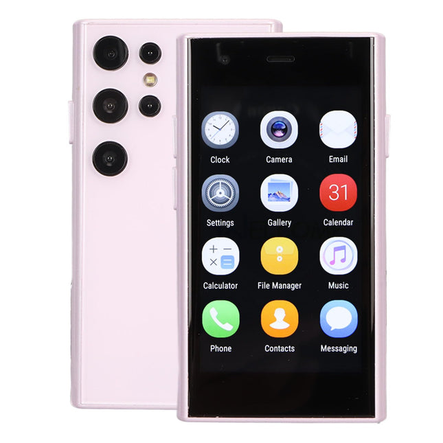 SOYES S23 Pro nutitelefon, 3,0-tolline üliõhuke mobiiltelefon 2 GB 16 GB ROM 3G taskutelefon Android 8.1 jaoks (lilla)
