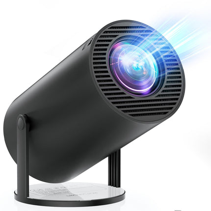 Miniprojektor kaasaskantav Android 11-16000 Lux projektor 4K toetatud 180° pöörlemine ja automaatne trapetsikorrektuur, välistingimustes kasutatav projektor ühildub TV Stick/Windows/iOS/Android/HDMI/USB-ga (1080P-2)
