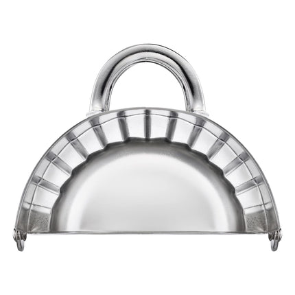 Westmark Ravioli Maker, Diameter: 12 cm, With practical handles, Stainless steel, Maria, Silver, 61372270