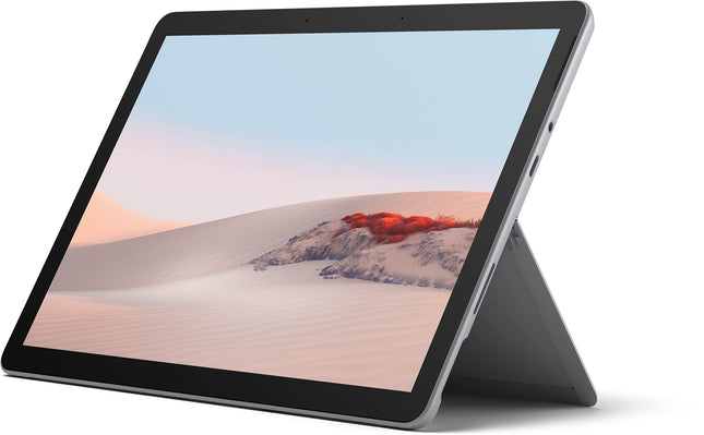 2020. aasta Microsoft Surface Go 2 Intel Core m3-8100Y protsessoriga (10,5-tolline, 8 GB muutmälu, 128 GB SSD) Platinum (renoveeritud)