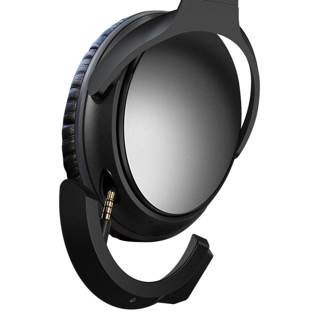 YOCOWOCO juhtmevaba Bluetooth 5.0 adapter Bose QuietComfort QC25 kõrvaklappidele, aptX/MIC/helitugevuse regulaator, must