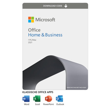 Microsoft Office 2021 kodu ja äri | Püsiv litsents | Word, Excel, PowerPoint, Outlook | 1 PC/Mac | Aktiveerimiskood e-posti teel