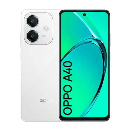 Oppo A40, kahekordne, 128GB 6GB RAM, tähevalge
