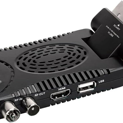 Oluote TV vastuvõtja DVB-T2 H.265, Mini HD 1080P, Dolby Digital Plus, Youtube, IPTV RSS