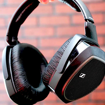 RS 175 kõrvapadjad, Sennheiser RS ​​​​175 RS 165 RS 185 RS 195 HDR 165 HDR 175 HDR 185 HDR 195 kõrvaklappide vahetuskõrvapadjad, PU-nahast vahetuspadjad | Mäluvaht
