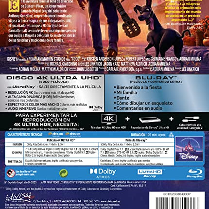 Coco (4K UHD) - BD [Blu-ray]