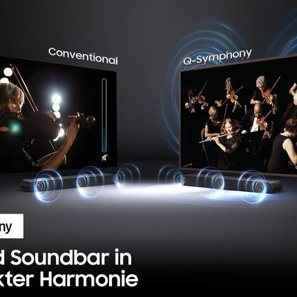 Samsung HW-S56B 3.0-kanaliga S-heliriba (Saksa mudel), juhtmevaba Dolby Atmos 5.0 / DTS Virtual:X, Q-Symphony, sisseehitatud keskkõlar [2022]
