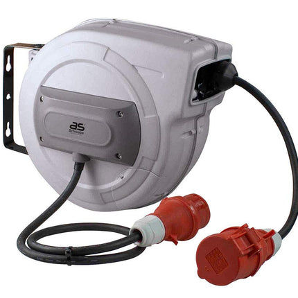 as - Schwabe automaatne kaablirull 15 m H07RN-F 5G2.5 &amp; Himimi automaatne kaablirull 15m + 1m 1500W ~ 3000W kaablirull automaatne elektriline voolikurull