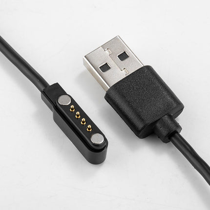 Haourlife Magnetic Replacement Charging Cable for Bone Conduction Headphones, USB Charging Cable for 4-Pin Bone Conduction Headphones, Smartbands and Smartwatches (7.62 mm Pitch)