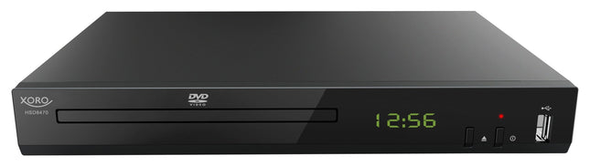 XORO HSD 8470 - mitme ROM-iga MPEG-4 DVD-mängija USB 2.0 meediapleieri ja HDMI-liidesega, suurendus kuni 1080p, kaugjuhtimispult, digitaalne heliväljund