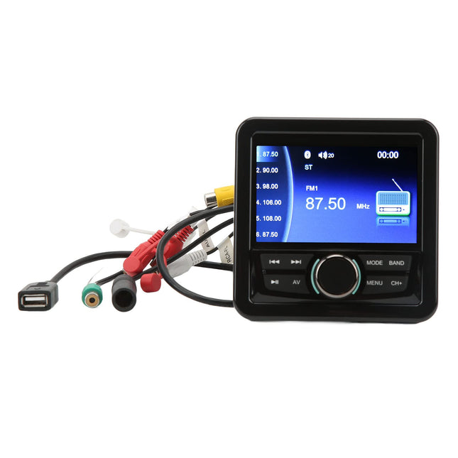 Bluetooth-merevastuvõtja, stereo, paadiraadio, auto digitaalne meedia, stereovastuvõtja, MP3- ja MP5-meediapleier, veekindel, kadudeta muusika jahtidele ja veoautodele.