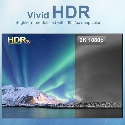 Angusplay USB C - HDMI 2.1 kaabel, 8K@60Hz 4K@240Hz C-tüüpi - HDMI kiire kaabel, HDR HDCP 2.3 Thunderbolt 4/3 - HDMI kaabel 2.1, ühildub iPhone 15 Pro, MacBook Pro/Air UHD teleri ja monitoriga, 3M