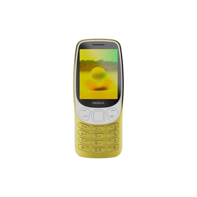 Nokia 3210 4G kahe SIM-kaardiga, Y2K kuldne
