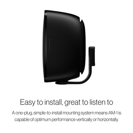Bowers &amp; Wilkins AM1 BK (komplekt) ilmastikukindel kõlar must