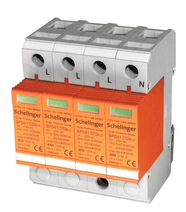 SCHELINGER A51-SPD01-4P-B+C CCS liigpingekaitse, 16:00:00