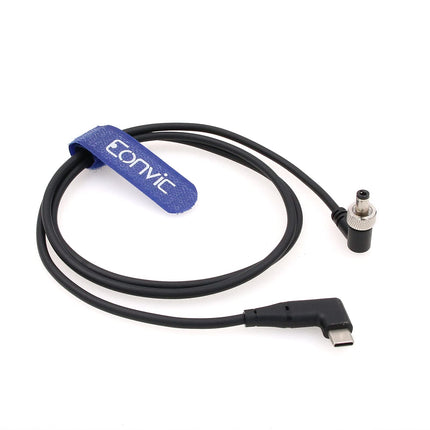 Eonvic toitekaabel Atomos Ninja V Zwo ASI jahutatud kaameratele PD USB 3.1 Type C lukustatava alalisvoolu toitepesaga