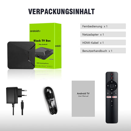 BOXPUT Q5 Plus telekast, Androidiga telekast, digiboks, teleri digiboks, Androidi digiboks, Android 11.0, S905W2 kiip, BT5.2 kahekordne WiFi 2.4G/5G, 4-tuumaline 4K dekodeeriv telekast (2GB/16GB)