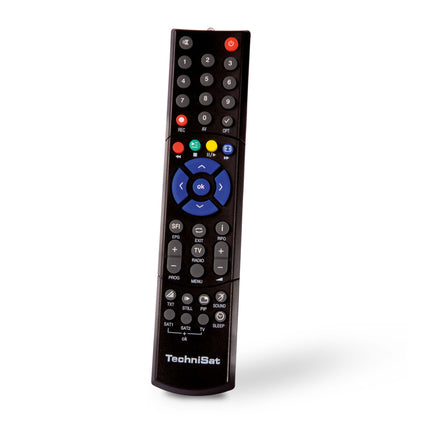 TechniSat remote control PVR 235 – Original replacement remote control for DIGICORDER HD S2/K2, TECHNISTAR S1/S2/K1, black
