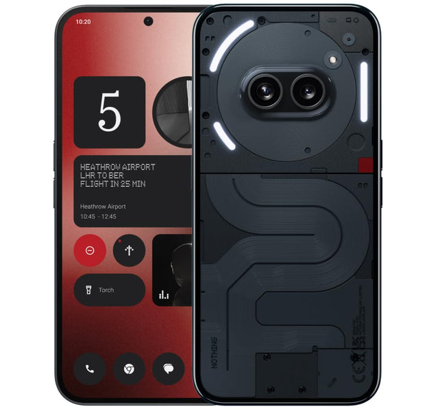 Nothing Phone (2a) 12+256GB - Lepinguta mobiiltelefon Nothing OS 2.5-ga - Must