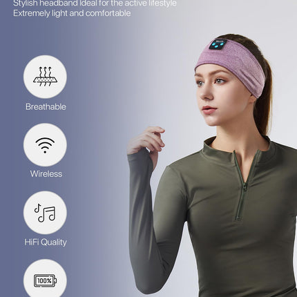 Navly unekõrvaklapid, Bluetooth-peavõruga kõrvaklapid, ülipikk mänguaeg, unekõrvaklapid sisseehitatud HD Hi-Fi kõlaritega, ideaalsed uneks, treeninguks, joogaks, reisimiseks, meditatsiooniks