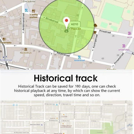 Micro GPS Tracker Magnet Realtime Mini GPS Locator Real Time Satellite Portable Location Tracker 1500mAh Battery, Geo-Fence Alarm Free App for Kids Motorcycle Car
