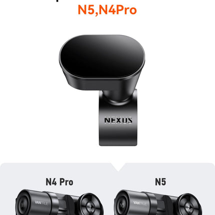 VANTRUE GPS-kleebise kinnitus N5/N4Pro autokaamerale USB-C pordiga, esiklaasile, GPS-vastuvõtja (kiirus, asukoht, marsruut), kehtib Windowsi ja Maci jaoks