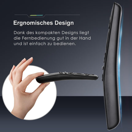 2 universaalset kaugjuhtimispulti kõikidele Samsungi teleritele, LED QLED UHD Frame Solar 4K 8K nutitelerile, originaalne kaugjuhtimispult, universaalne kaugjuhtimispult otseteenupuga Netflixi, Rakuten TV ja Prime Video jaoks.