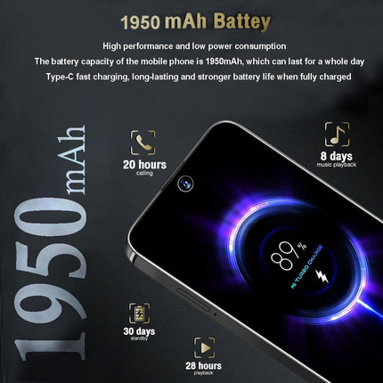 Hipipooo 4G mininutitelefon, kahe SIM-kaardiga, 3,88-tolline ekraan, 2,0+5,0 MP topeltkaamera, 1950 mAh aku, Android 12 minitelefon lastele (4GB+64GB, must)
