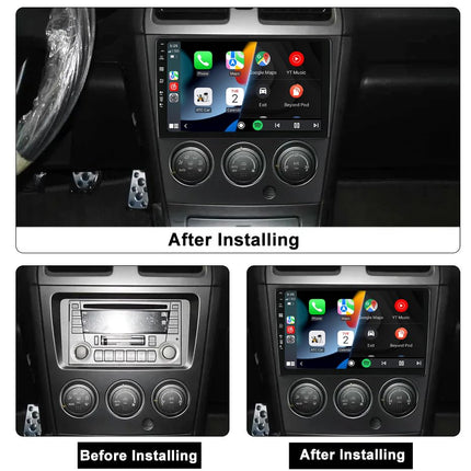SXAUTO Android 14 IPS autoraadio Subaru Impreza GD GG (2002-2007) jaoks - sisseehitatud CarPlay Android Auto - TASUTA tahavaatekaamera - 2G+32G - roolil juhtimine DAB kiire käivitusega Bluetooth - 2 DIN 9-tolline