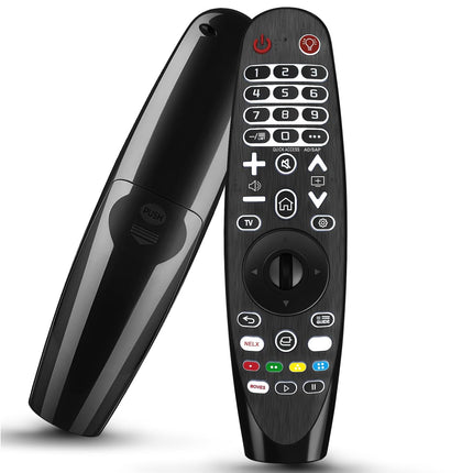 Universal remote control with backlight compatible with LG Smart TVs, suitable as a replacement for TV remote controls - Without voice and pointer functions