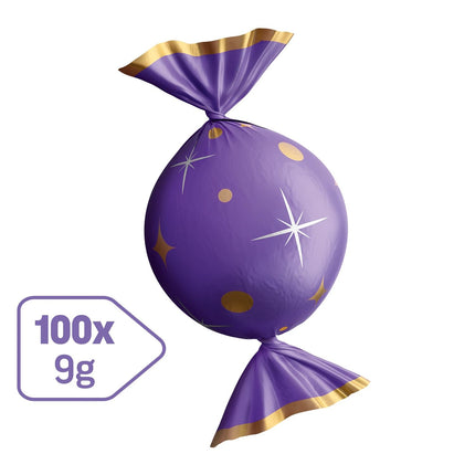 Milka Fine Balls Alpine Milk 1 x 900g I Christmas Chocolate Bulk Pack 100 Pieces I Advent Calendar Chocolate I Christmas Sweets Made from 100% Alpine Milk Chocolate
