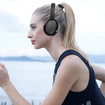 YOCOWOCO juhtmevaba Bluetooth 5.0 adapter Bose QuietComfort QC25 kõrvaklappidele, aptX/MIC/helitugevuse regulaator, must