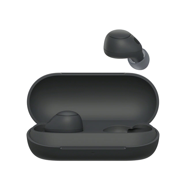 Sony WF-C700N juhtmevabad Bluetooth-mürasummutavad kõrvaklapid (väikesed ja kerged kõrvaklapid Bluetooth-mitmepunktilise ühendusega, IPX4, kuni 20-tunnine aku tööiga, kiirlaadimine, iOS ja Android) mustad