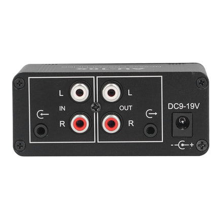 Bewinner Portable Headphone Amplifier, 20 DB Stereo HiFi Headphone Amplifier with Volume Control, Headphone Amplifier with 3.5 mm Headphone Input Output,