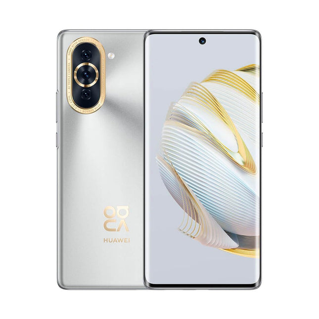 HUAWEI Nova 10 Pro Starry Silver. 6.78''. OLED. 1200x2652. Internal RAM 8GB. 256GB. Dual SIM. Main camera 50+8+2 MP. HarmonyOS. 2.0. 4500mAh
