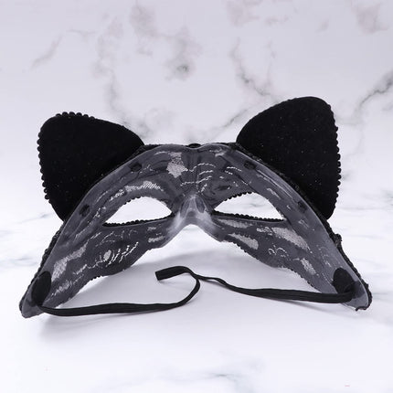 Happyyami Mardi Gras Mask Halloween Cosplay Medium Size for Carnival Prom Retro Costume Party Supplies