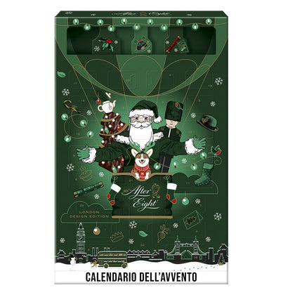 AFTER EIGHT advendikalender 2024 Tumedast šokolaadist figuurid, täidetud mündiga 199 g
