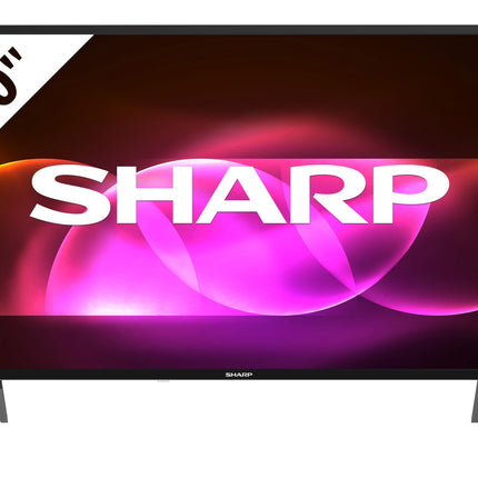 SHARP 40FA6E Full HD LED TV 101 cm (40 inches), 3X HDMI, 2X USB, VB-T/T2/C/S/S2 (MPEG4 + HEVC/H.265, black