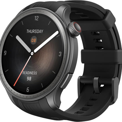 Amazfit Balance 46 mm Smart Watch + Official Smartwatch Replacement Band Black