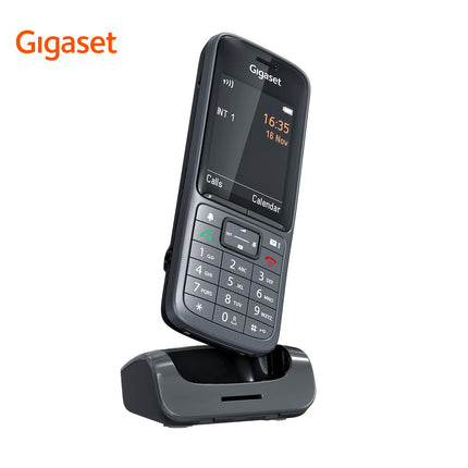 Gigaset SL800H PRO – juhtmeta äriklassi DECT-telefon suure värvilise ekraaniga - Suurepärane helikvaliteet - Bluetooth - LED kõne visuaalseks näitamiseks, antratsiithall