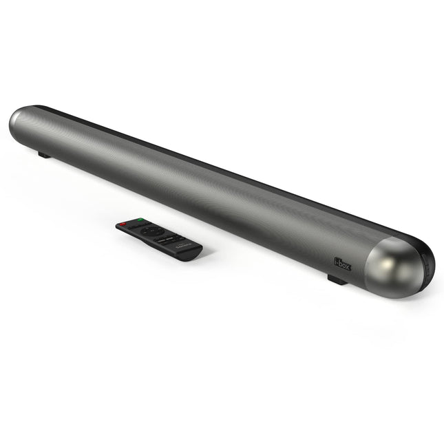 i-box Soundbar teleriseadmetele, Dolby Surround Soundi, Bluetoothi, AUX-i, HDMI ARC-i ja USB-ga teleritele mõeldud helisüsteem arvutikõlarite, muusika, filmide, monitori ja kodukino jaoks, stereokõlaritega