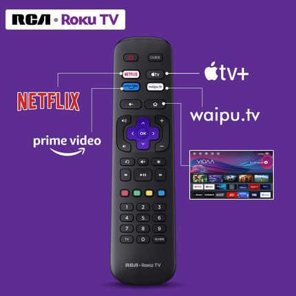 RCA RK50UN1 nutiteler 50-tolline (126 cm) UHD 4K LED-teler Roku teler WiFi-ga, HDR10, HLG, kolmekordne tuuner, HDMI, USB (ainult Saksamaal)