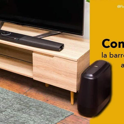 Polk Audio COMMANDBARFR heliriba, must (prantsuse versioon)