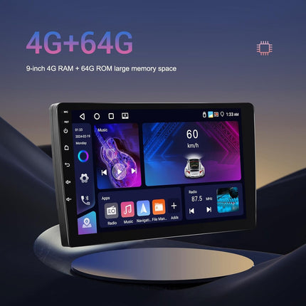 [4+64G] SIXWIN Android 13 autoraadio Ford C-Max/Galaxy/Connect/Fiesta/S-Max mudelitele koos Carplay/Android Auto/Mirrorlinkiga, 7-tolline mahtuvuslik puuteekraan WiFi, GPS, FM, Bluetooth