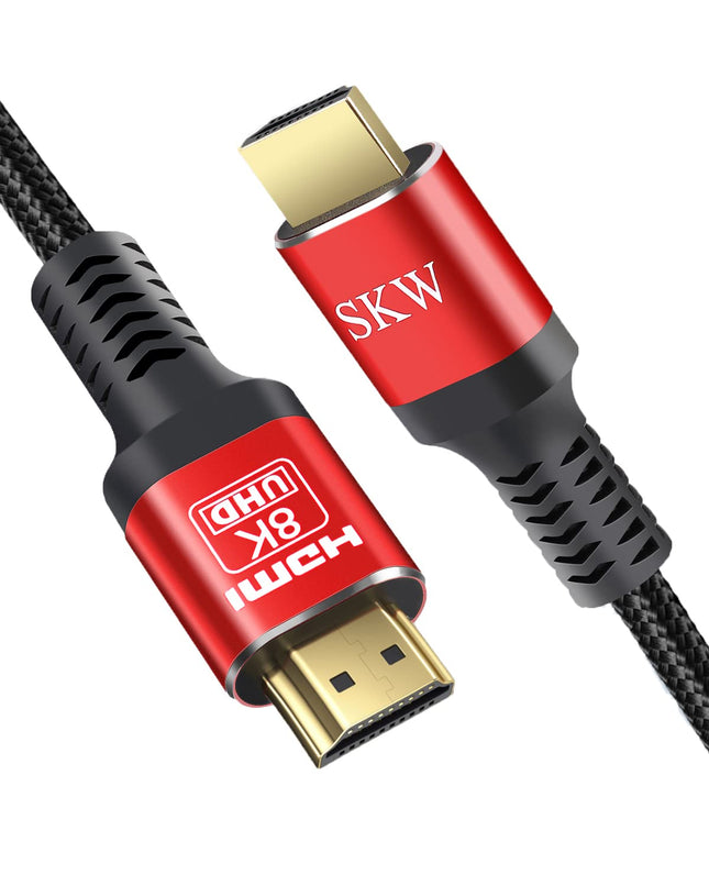 HDMI 2.1 kaabel 7,6 m, HDMI kaabel 8K@60Hz 4K@120Hz 48 Gbps, ülikiire HDMI-kaabel, mis ühildub PS5, Xboxi, Samsungi ja LG teleriga
