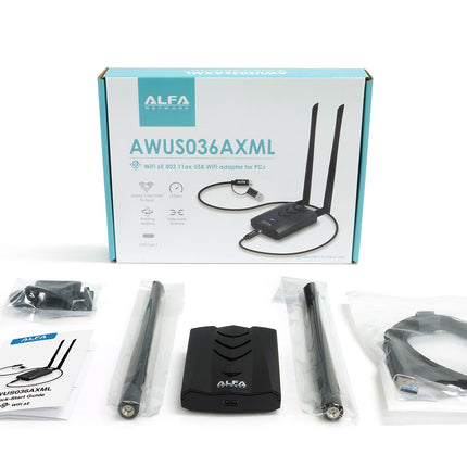 Alfa võrgu Alfa USB-adapter AWUS036AXML
