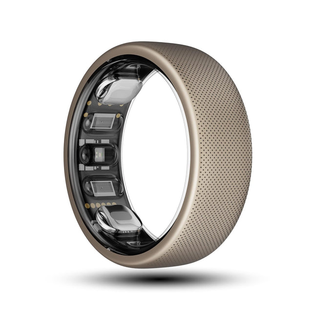 Amazfit Helio Ring Size 12, Smart Ring with Sleep Monitoring, Heart Rate Monitoring, 10 ATM Water Resistance - 3.82g Ultra-Light Fitness Tracker with Up to 4 Days Battery Life
